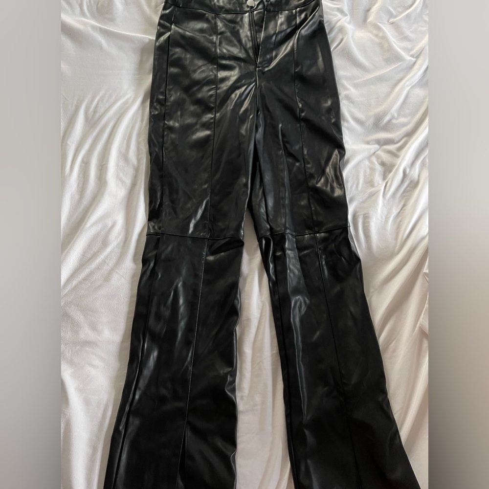 Misguided leather pants
